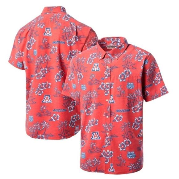 Reyn Spooner Classic Size Large Men's Button Down University of Azizona - Picture 1 of 6